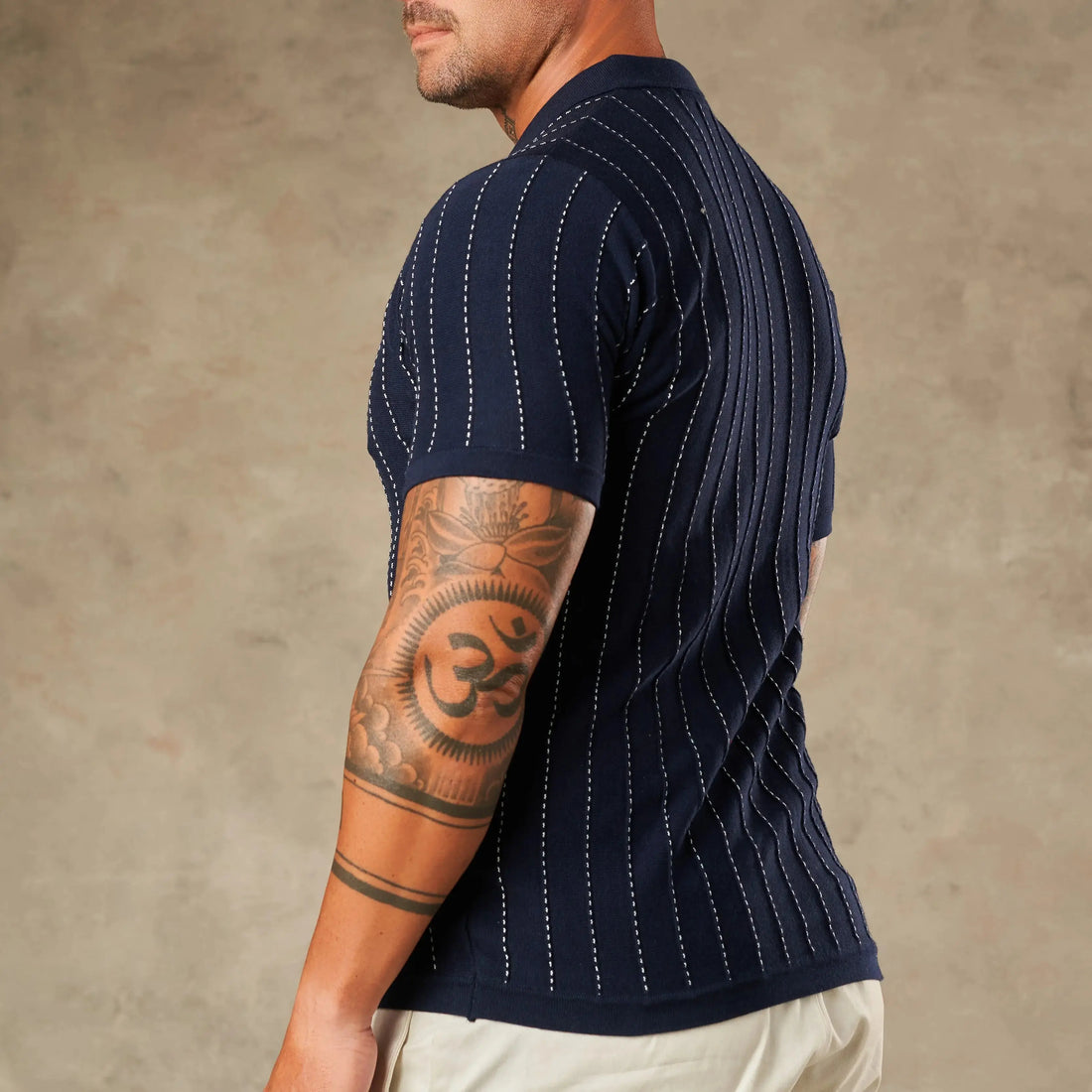 Limoncello Pinstripe Knit  - Legacy London