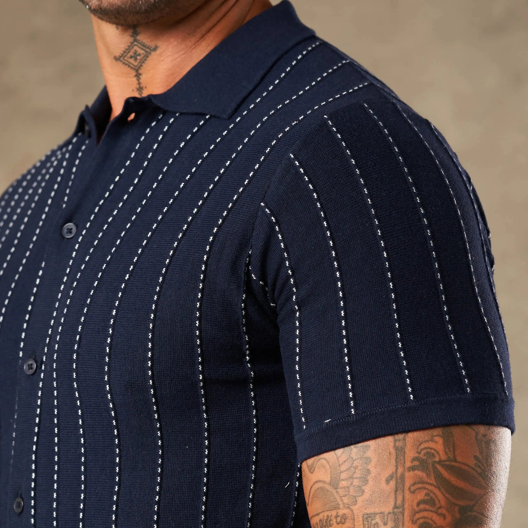 Limoncello Pinstripe Knit  - Legacy London