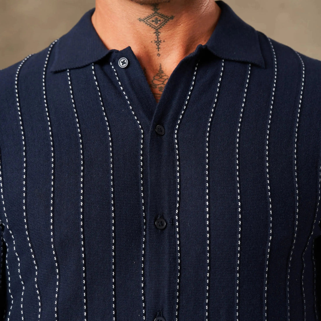 Limoncello Pinstripe Knit  - Legacy London
