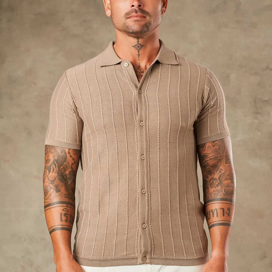 Limoncello Pinstripe Knit  - Legacy London