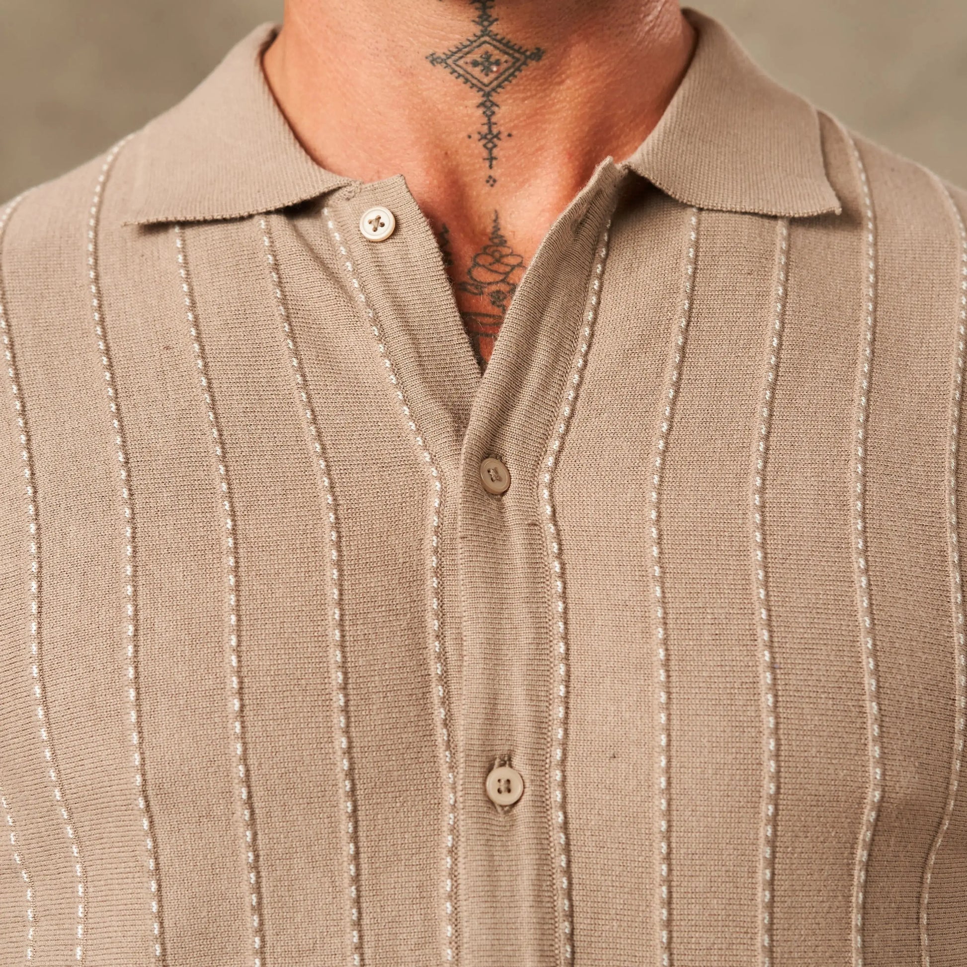 Limoncello Pinstripe Knit  - Legacy London
