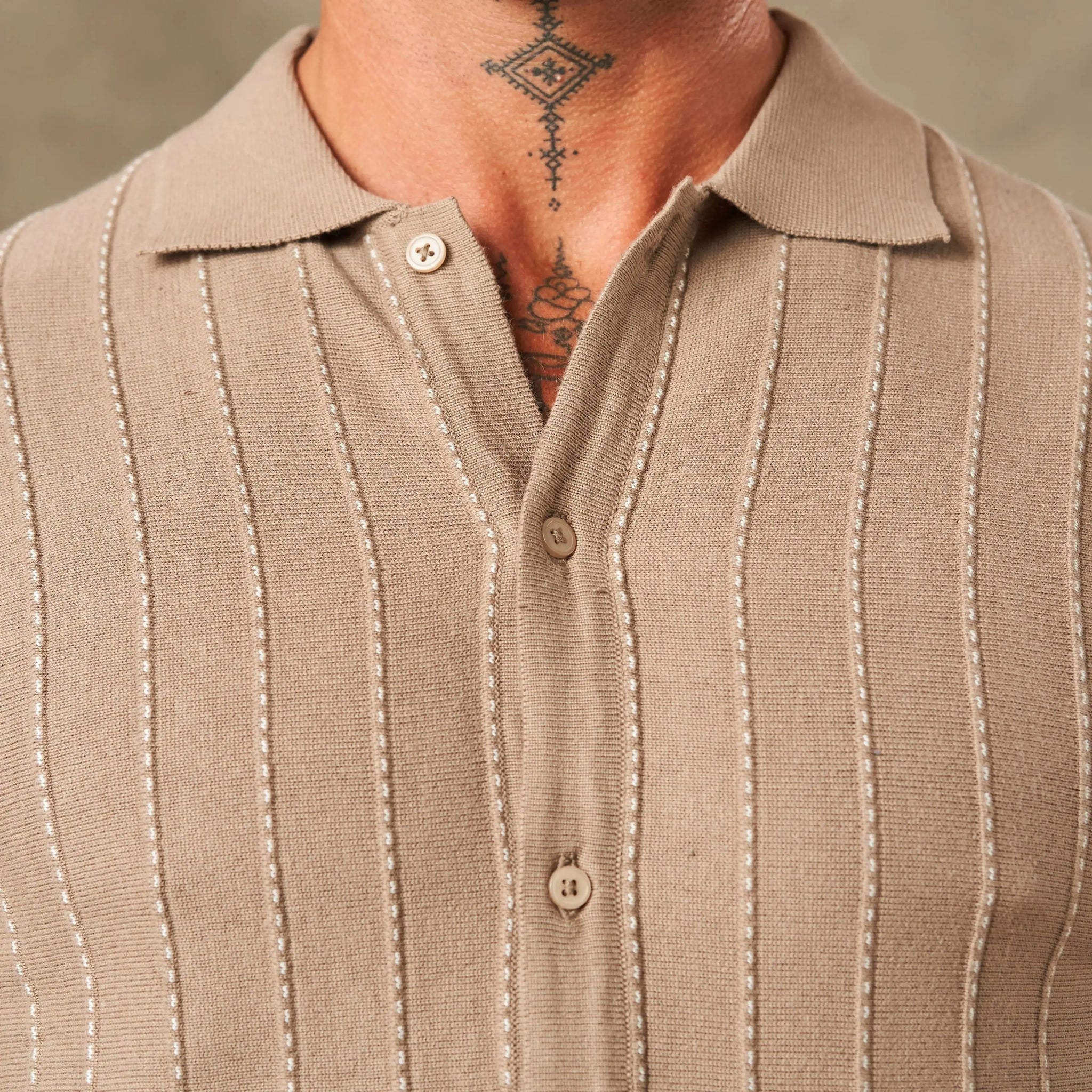 Limoncello Pinstripe Knit  - Legacy London