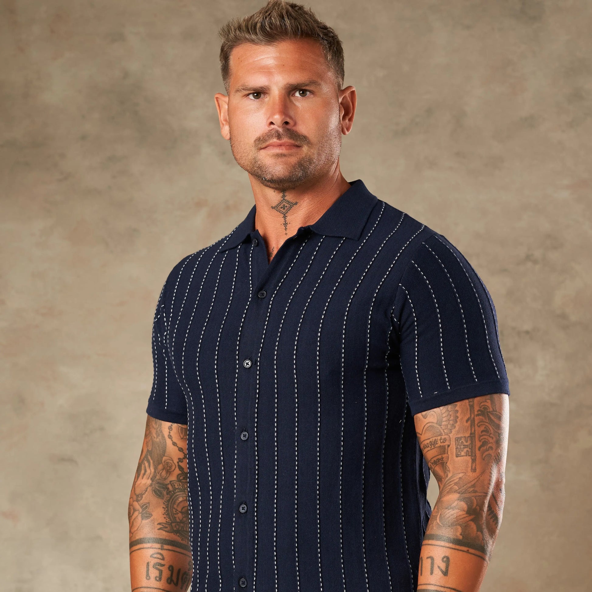 Limoncello Pinstripe Knit  - Legacy London