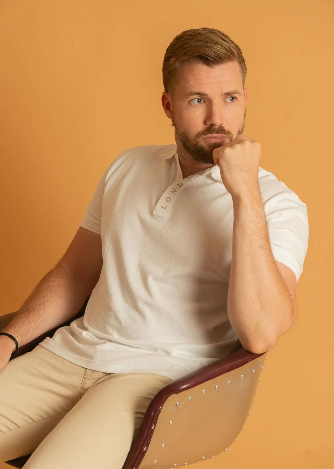 London Placket Print Polo Legacy London