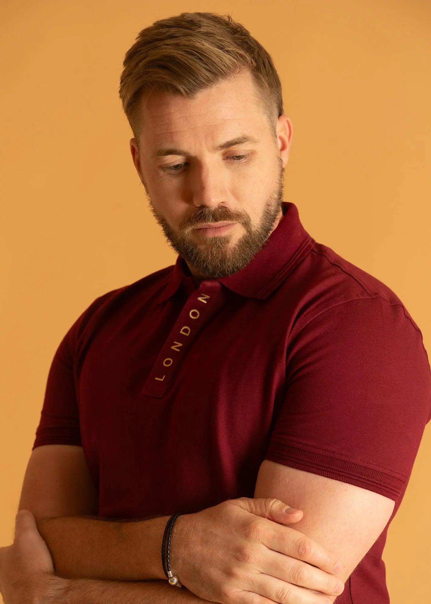 London Placket Print Polo Legacy London