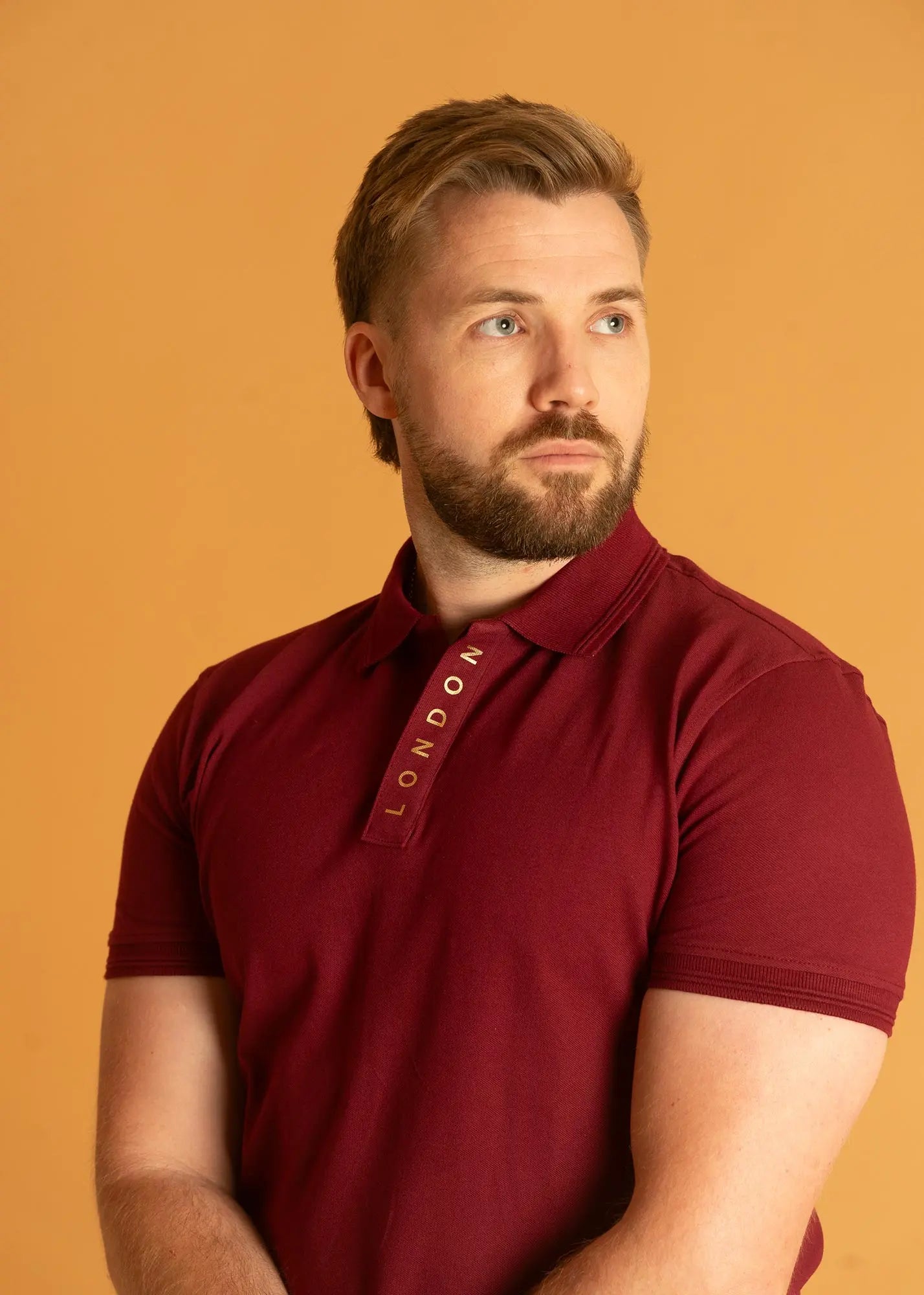 London Placket Print Polo Legacy London