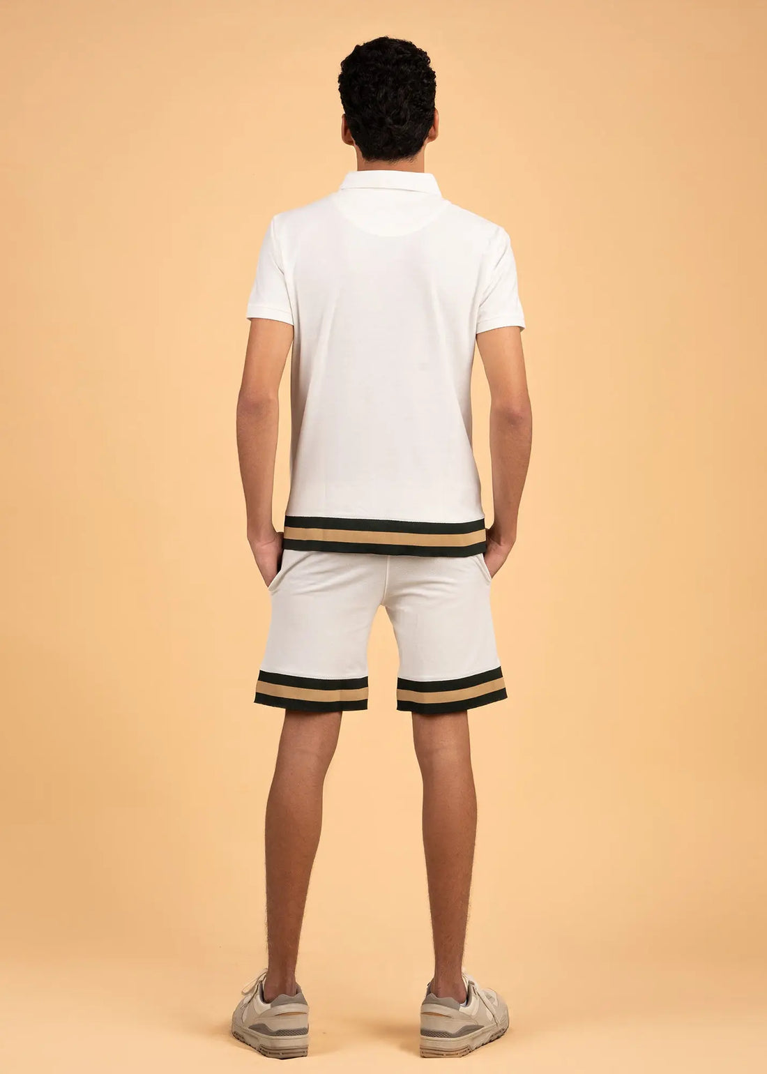 Men's Polo and Shorts  Co-Ord set - Contrast Detail Legacy London