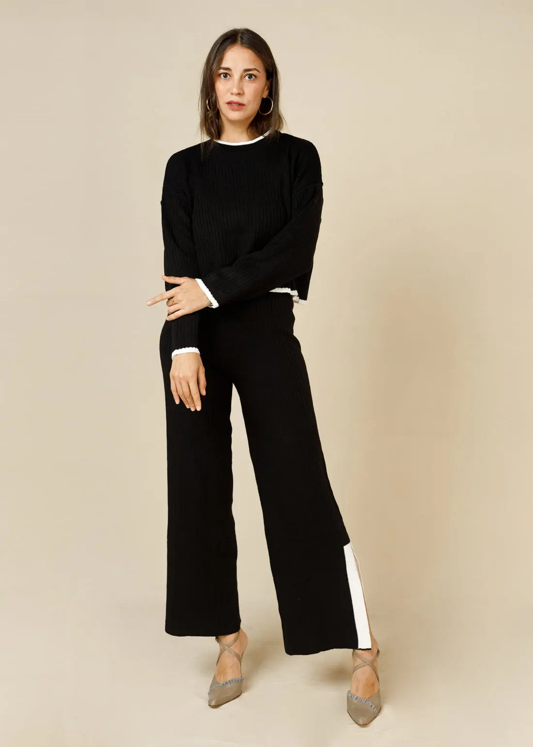 Mila Knitted Loungewear Set Legacy London