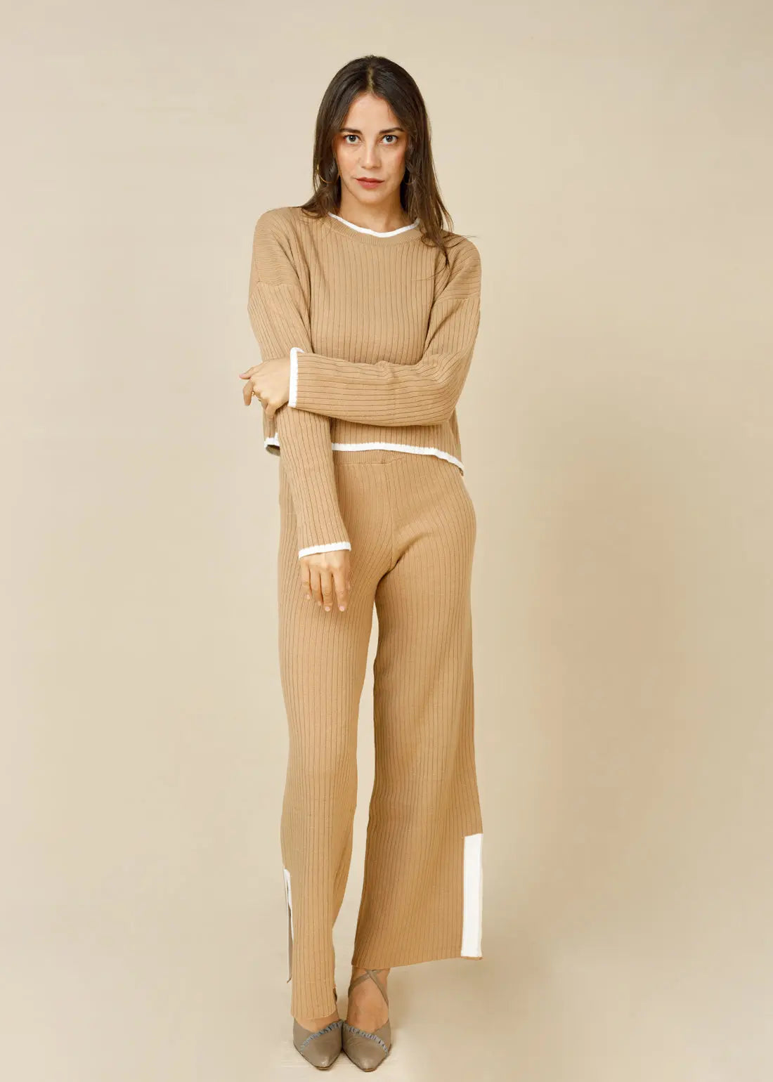 Mila Knitted Loungewear Set Legacy London