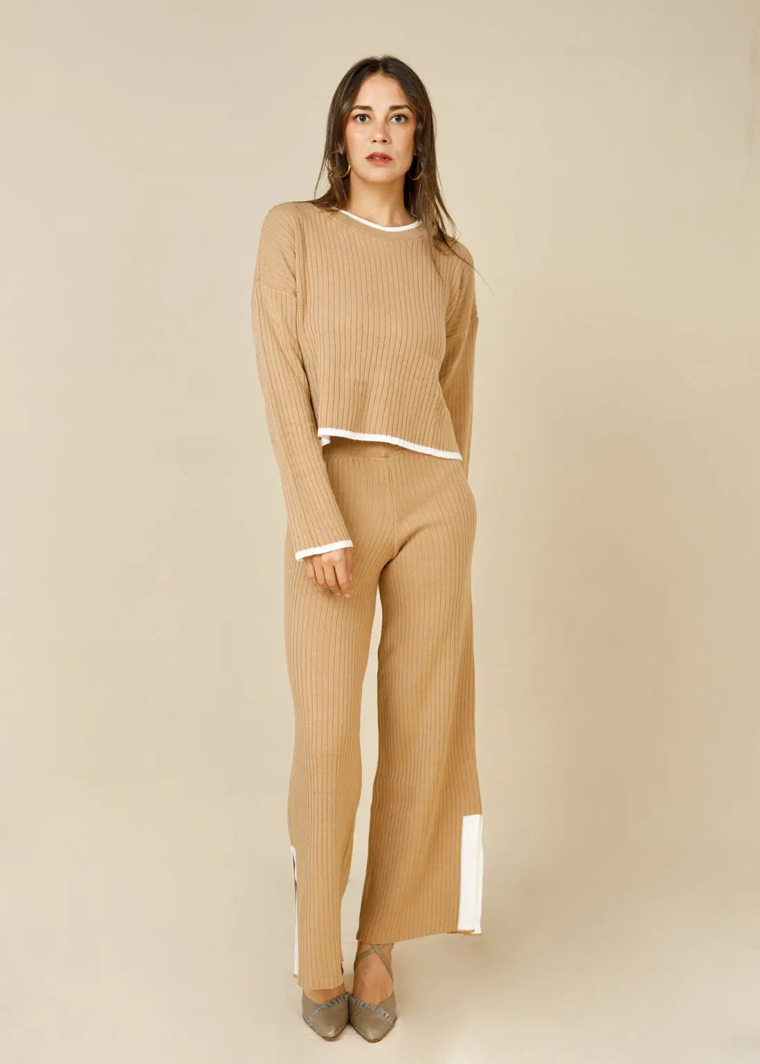 Mila Knitted Loungewear Set Legacy London