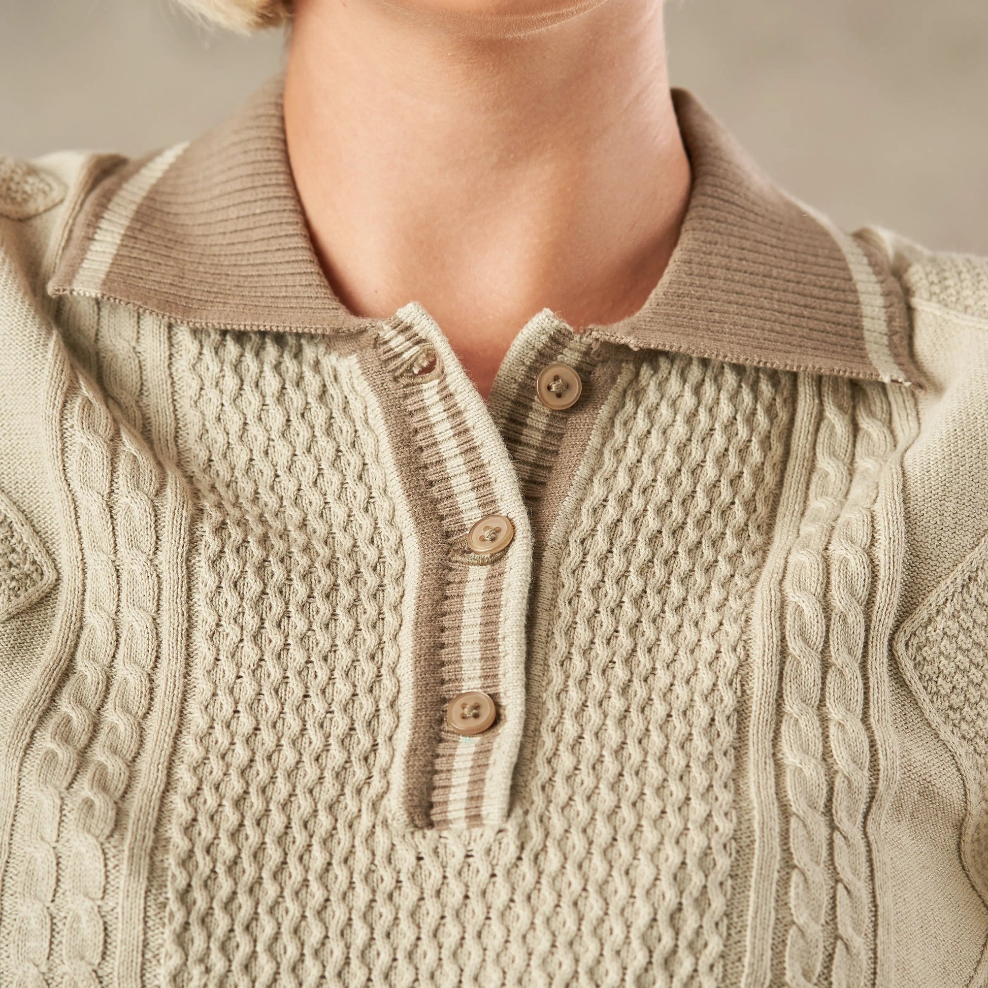 Milan Chain Link Statement Knit Jumper  - Legacy London