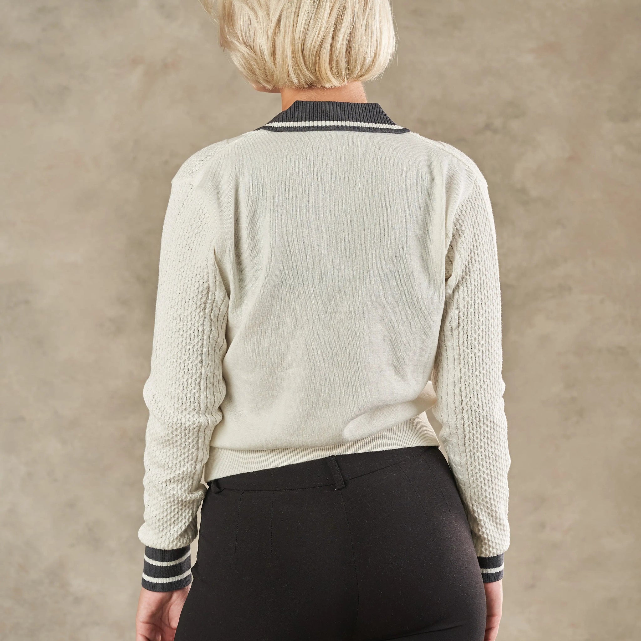 Milan Chain Link Statement Knit Jumper  - Legacy London