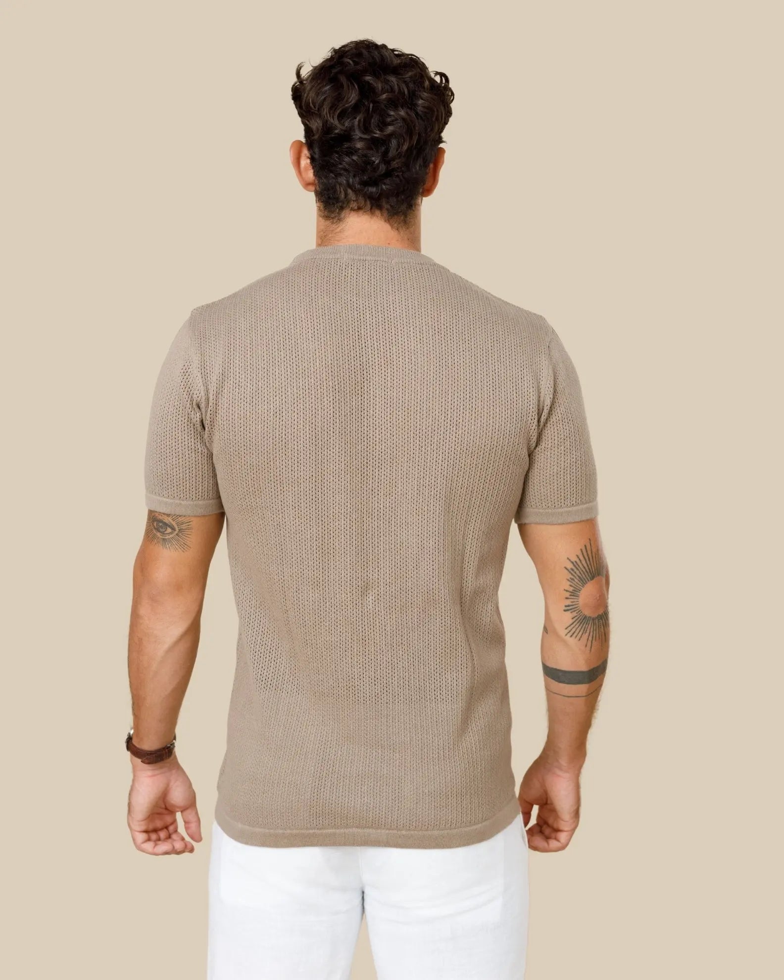 Ottis Signature Knitted Crew Neck Tee Legacy London