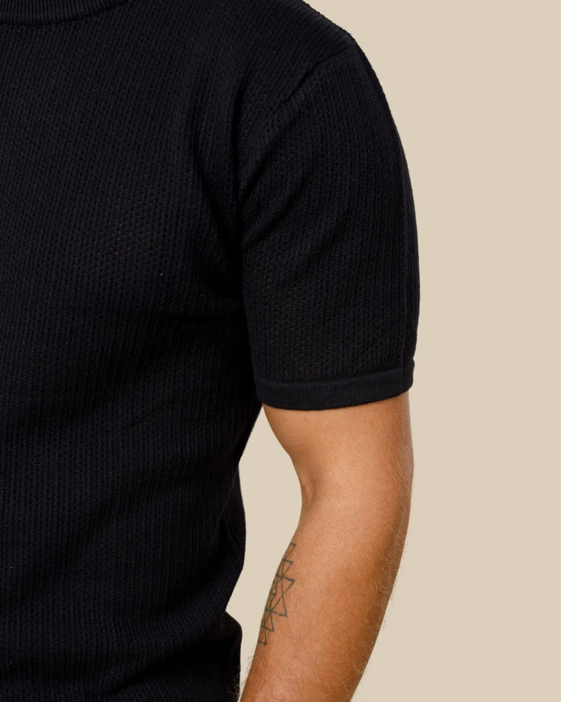 Ottis Signature Knitted Crew Neck Tee Legacy London