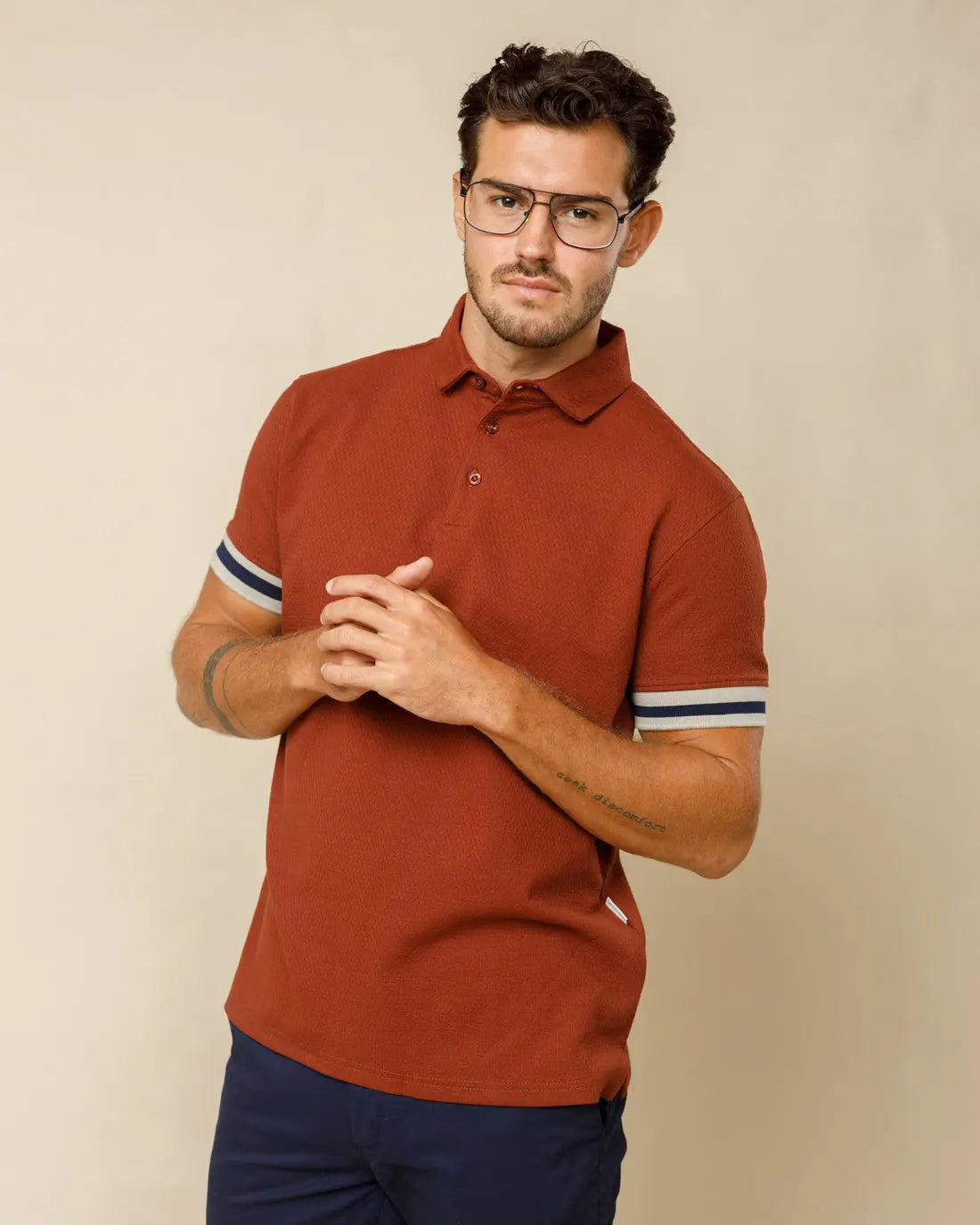 Premium Jacquard Polo  - Legacy London