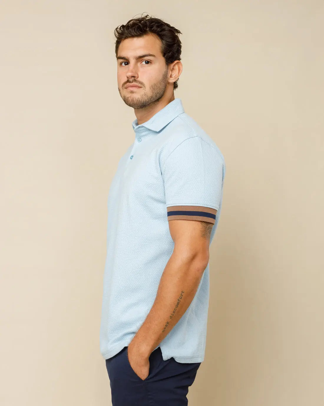 Premium Jacquard Polo  - Legacy London
