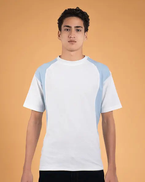 Shoulder Accent Textured Tee  - Legacy London