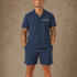 Striped Fabric Co-ord set  - LCY London