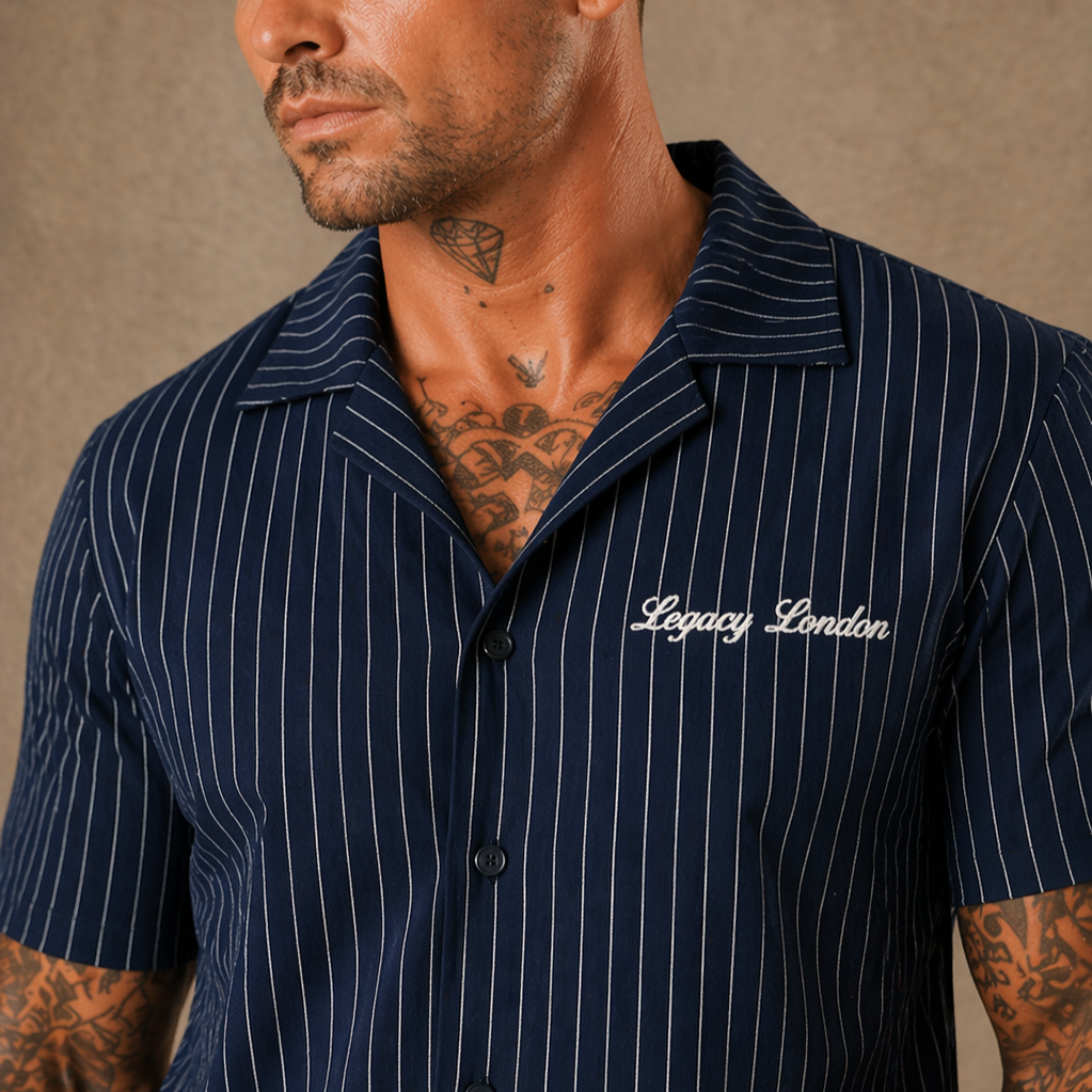 Striped Fabric Co-ord set  - LCY London