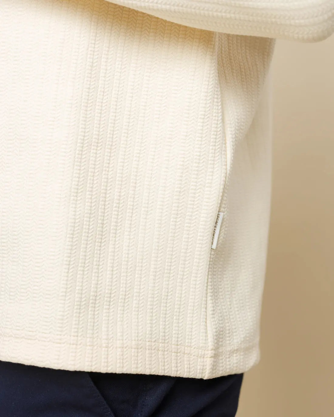Textured Crewneck Jumper  - Legacy London