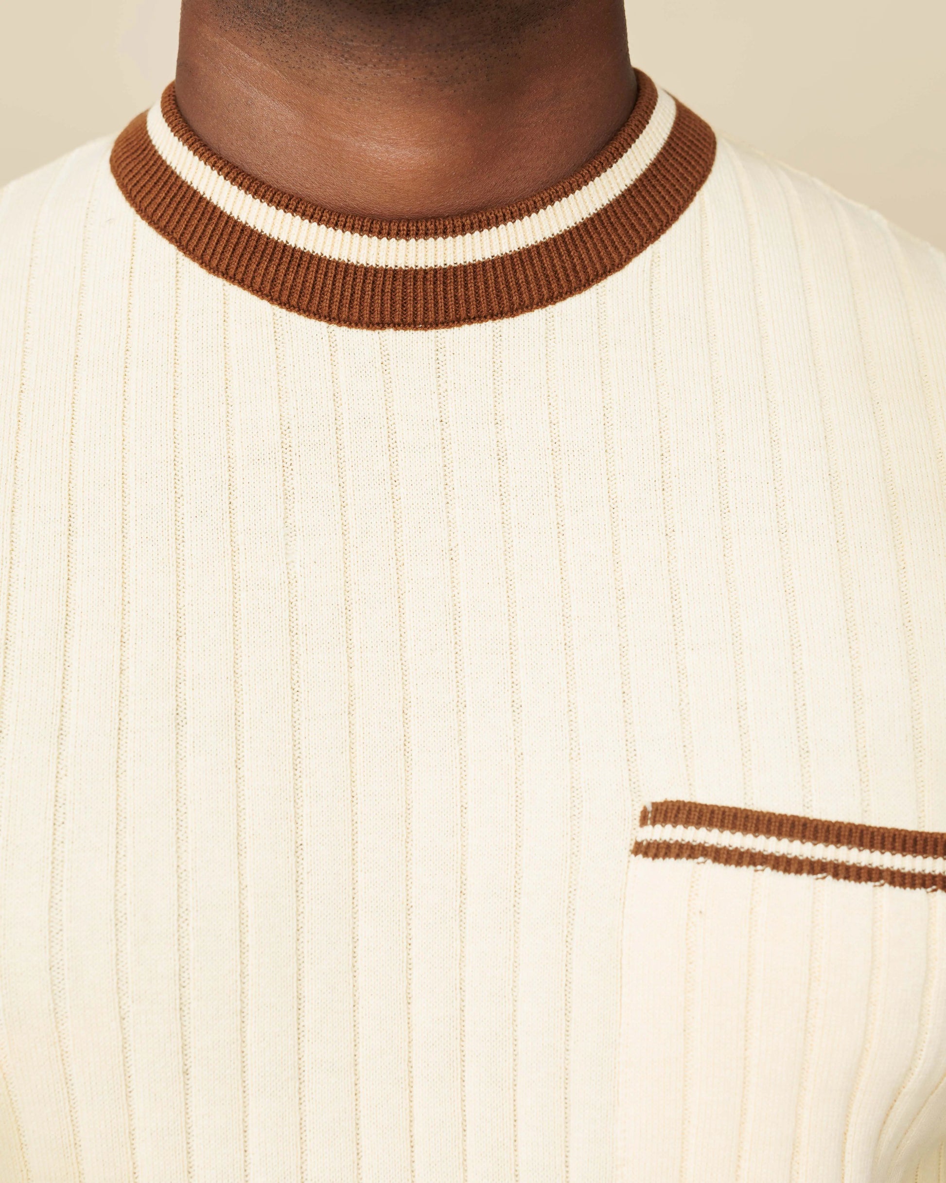 The Heritage Cotton Tee Butter-XL - Legacy London