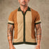 Tri Tone Riviera Button Down Shirt  - Legacy London