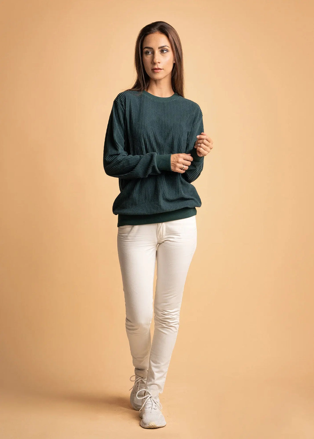 Velvet Crewneck Jumper Legacy London