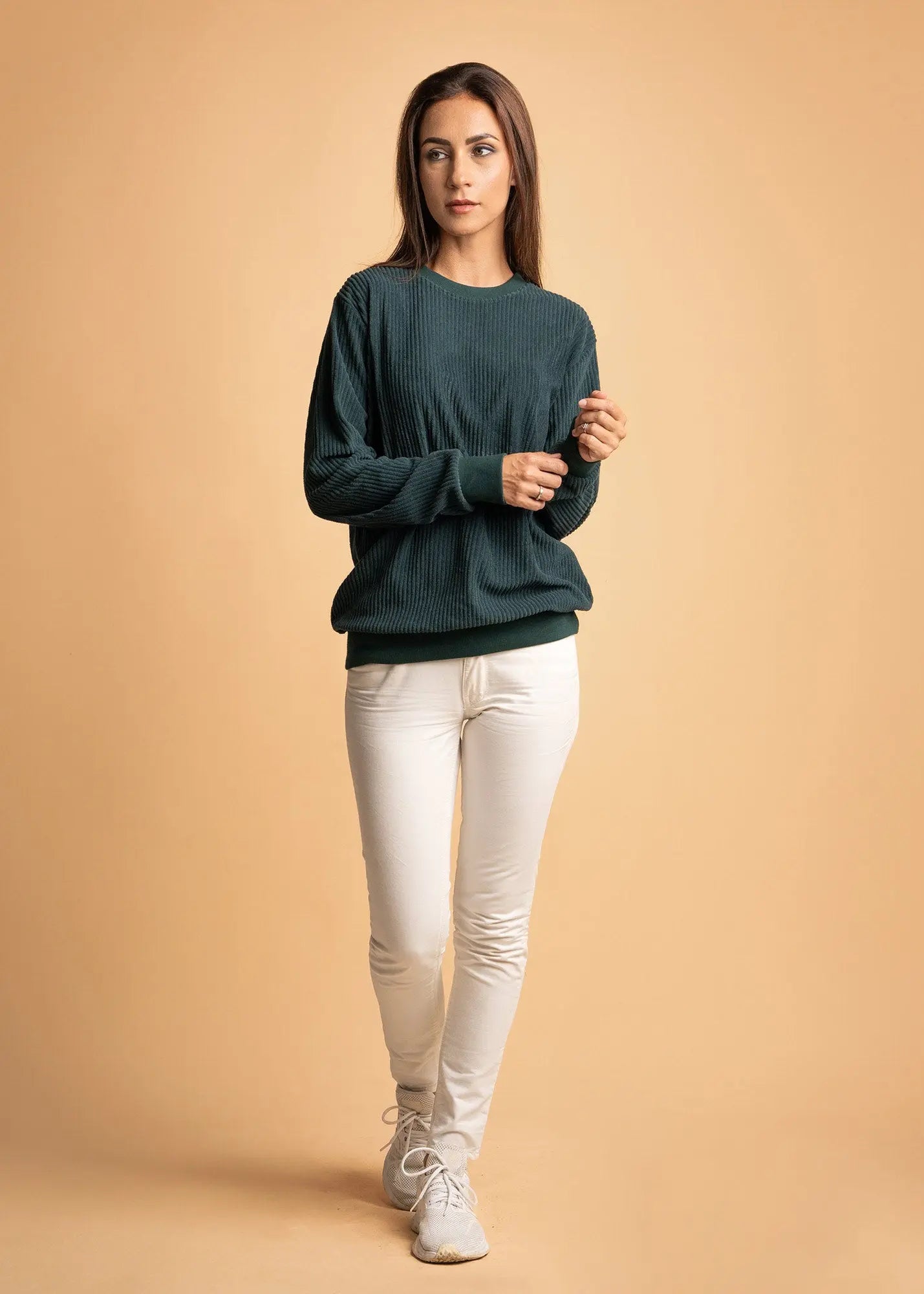 Velvet Crewneck Jumper Legacy London