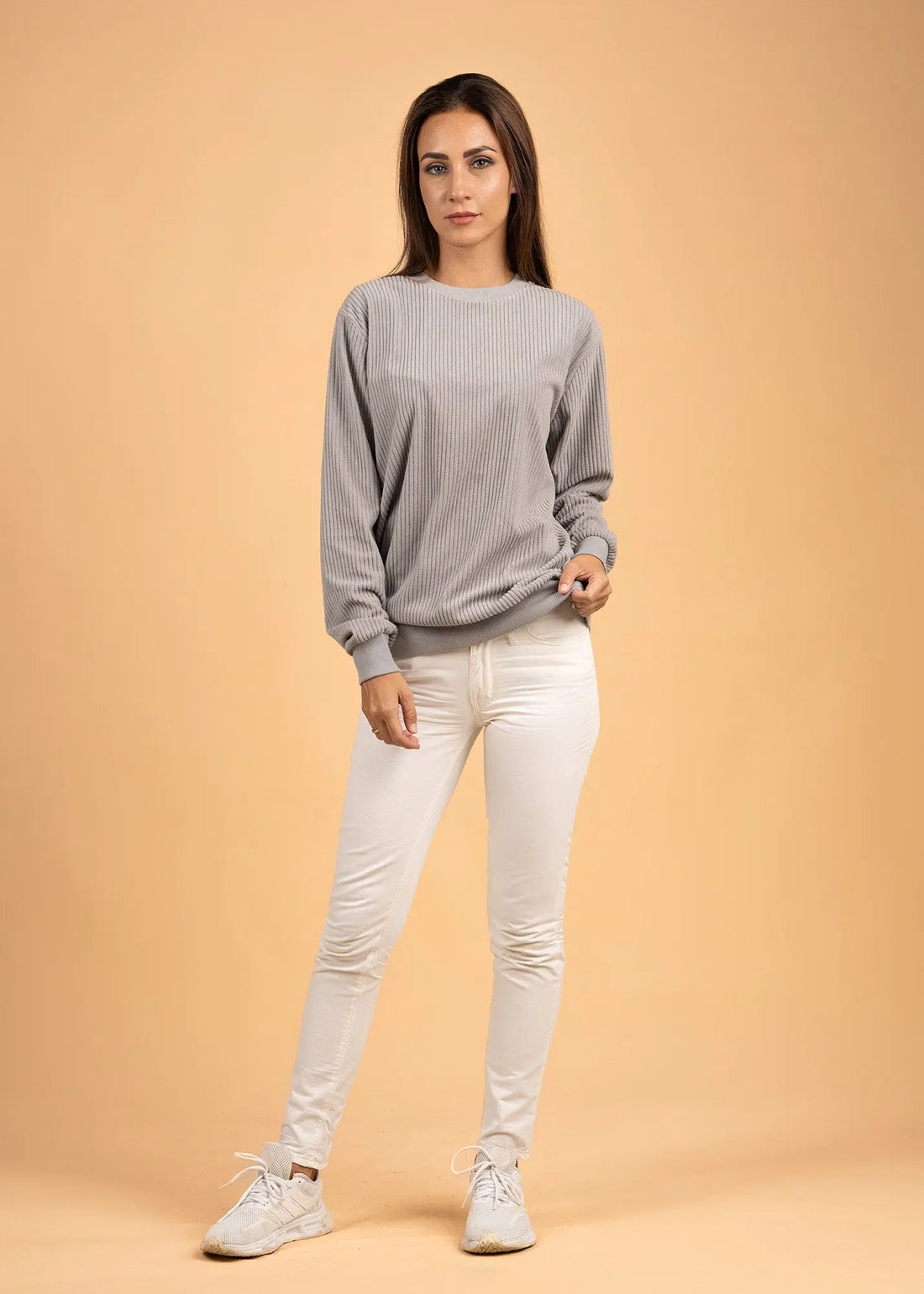 Velvet Crewneck Jumper Legacy London