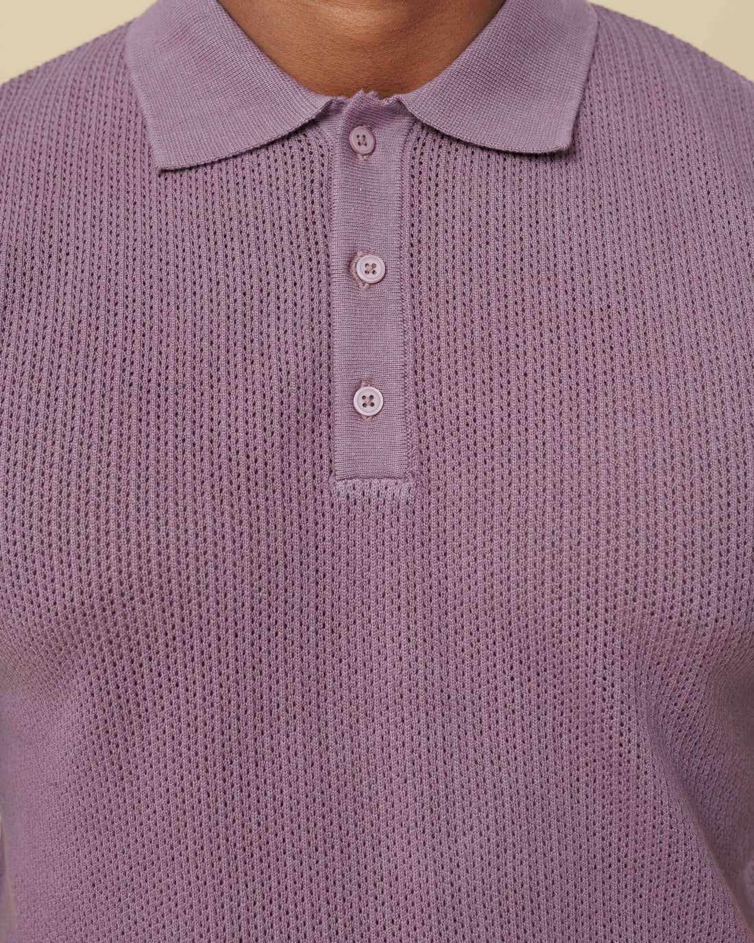 Zig Zag Jacquard Cotton Polo  - Legacy London
