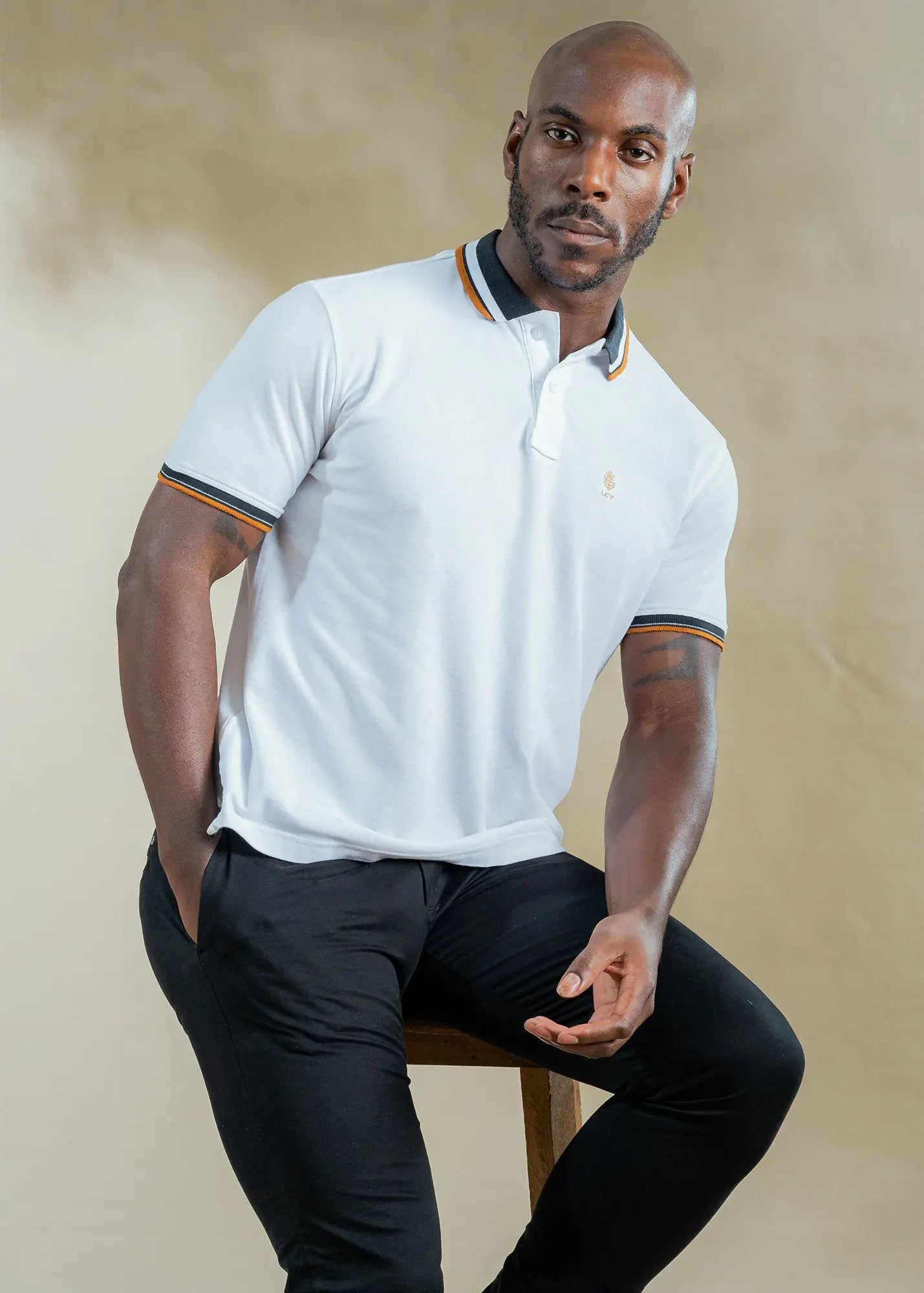 Legacy London | Contrasting Twin Tipped Polo Shirt Legacy London