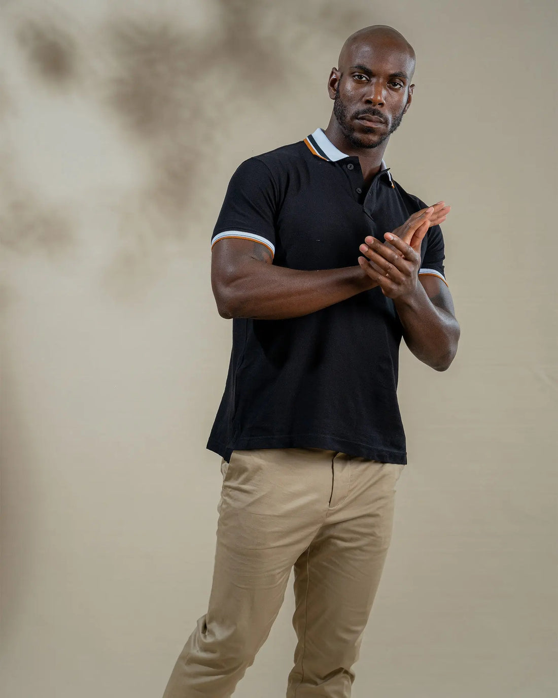 LCY LONDON | Contrasting Twin Tipped Polo Shirt LCY London