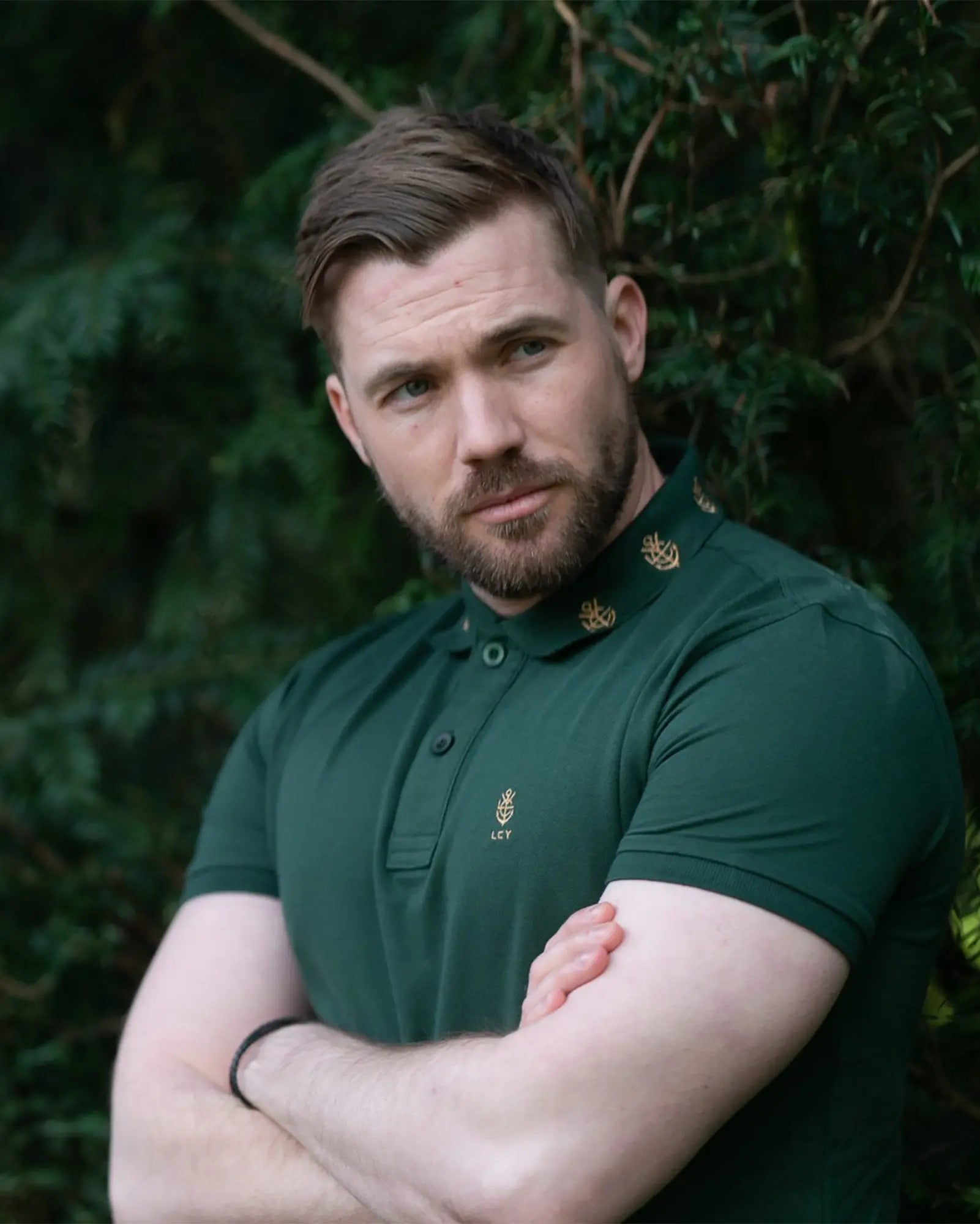 Legacy London | Embroidered Collar Luxury Polo Shirt Legacy London