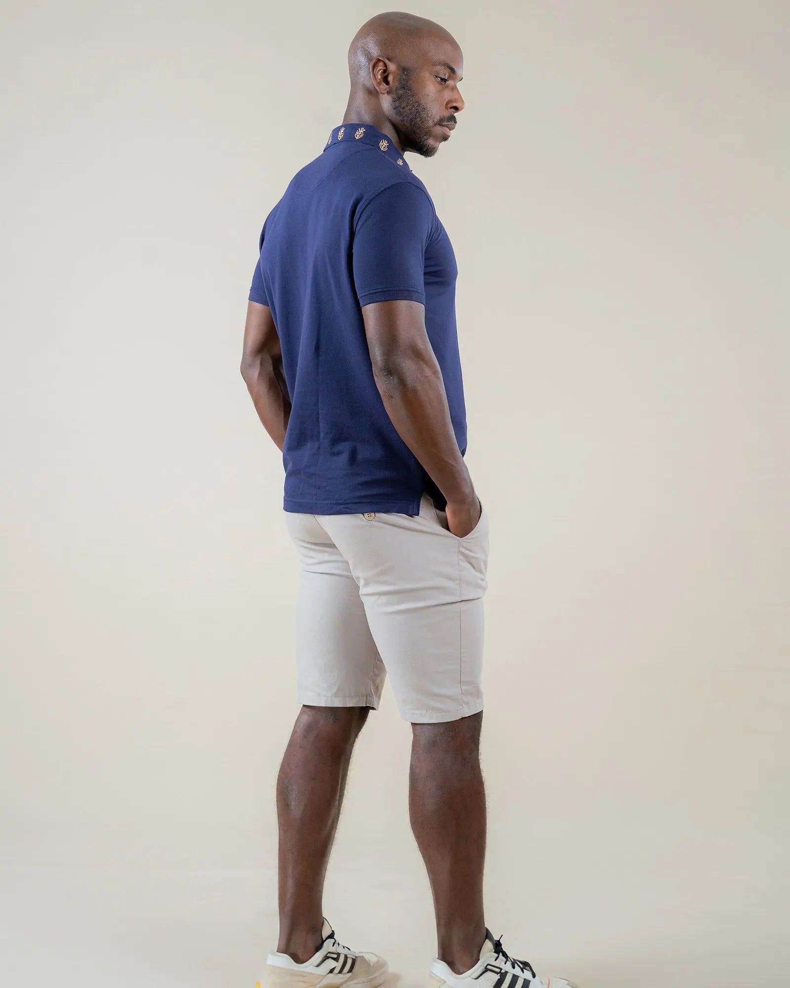 Legacy London | Embroidered Collar Luxury Polo Shirt Legacy London