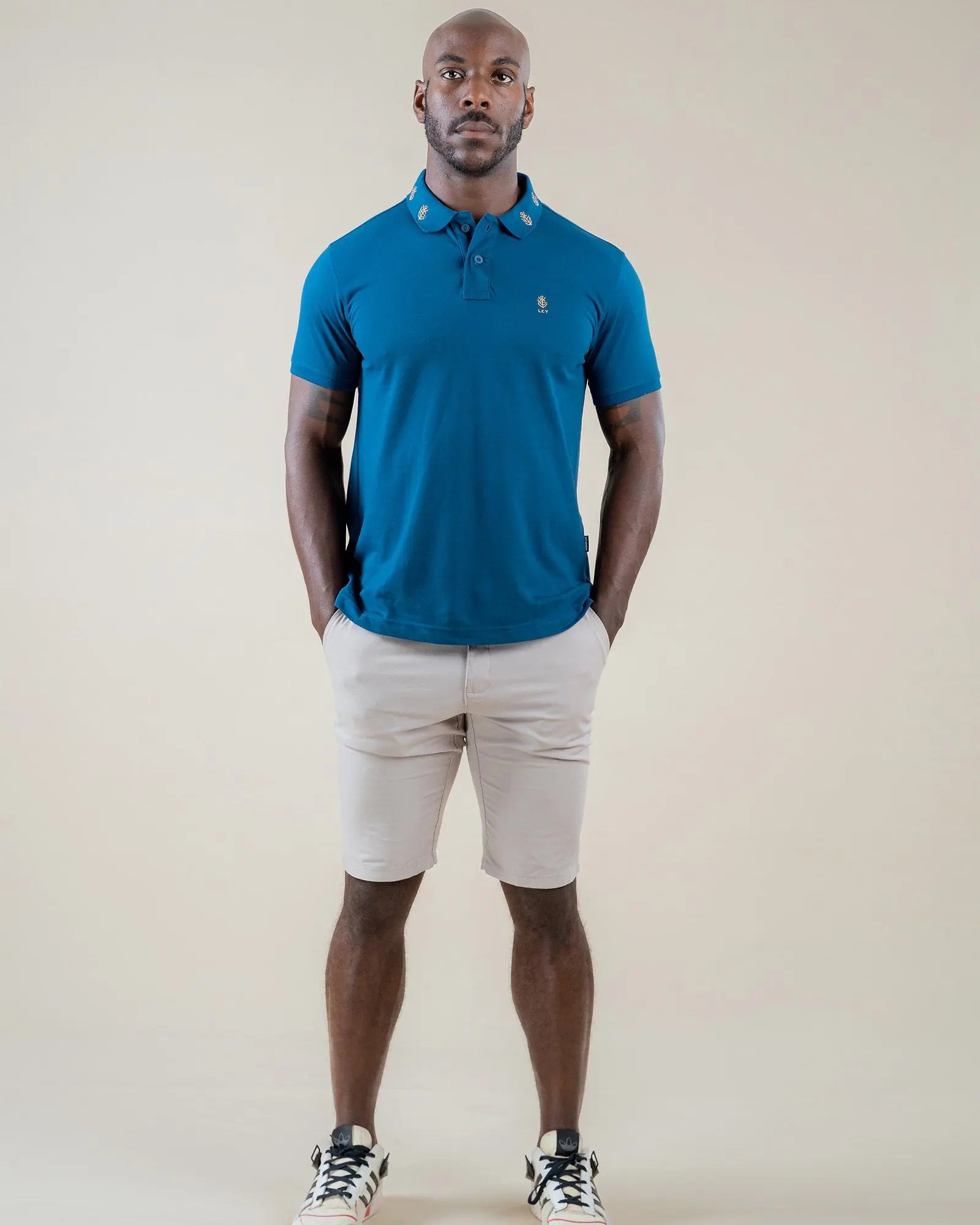 Legacy London | Embroidered Collar Luxury Polo Shirt Legacy London