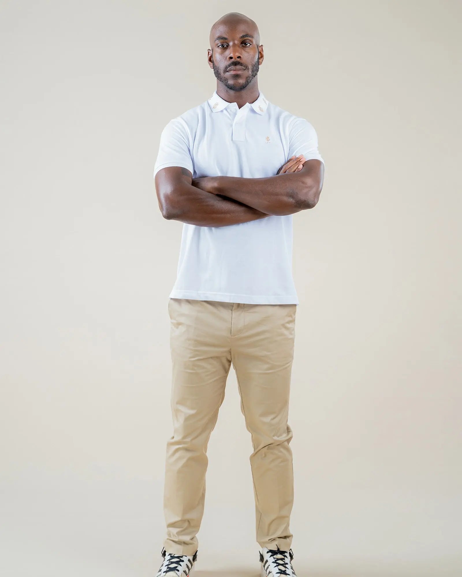 Legacy London | Embroidered Collar Luxury Polo Shirt Legacy London