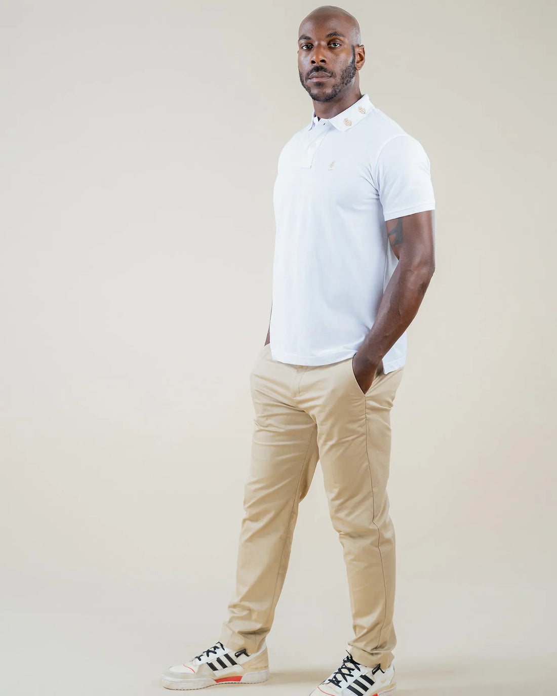 Legacy London | Embroidered Collar Luxury Polo Shirt Legacy London