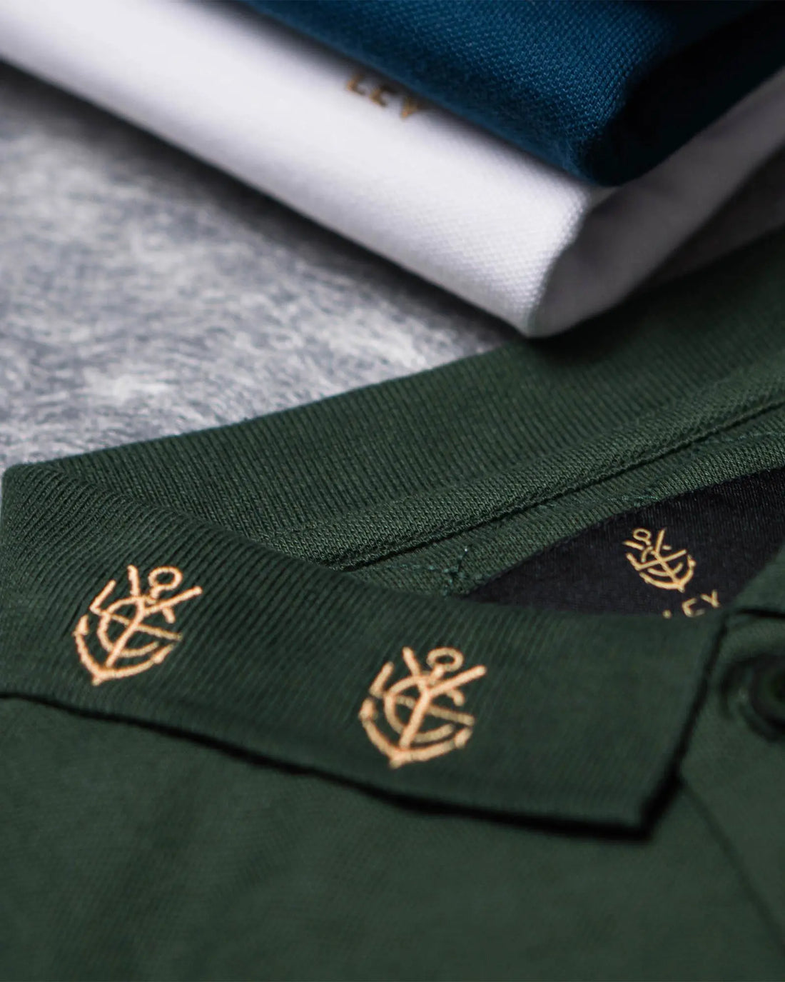 Legacy London | Embroidered Collar Luxury Polo Shirt Legacy London