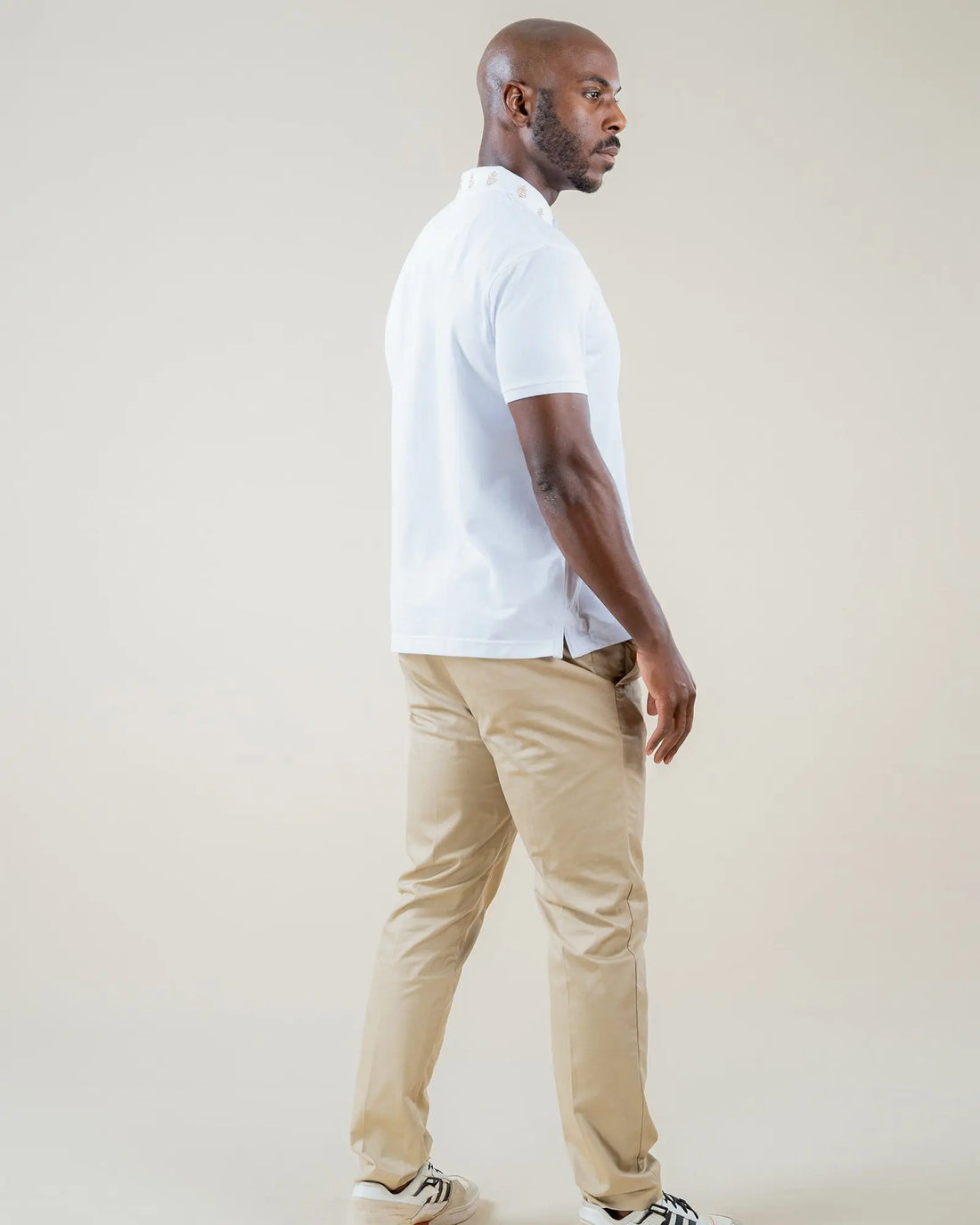 Legacy London | Embroidered Collar Luxury Polo Shirt Legacy London