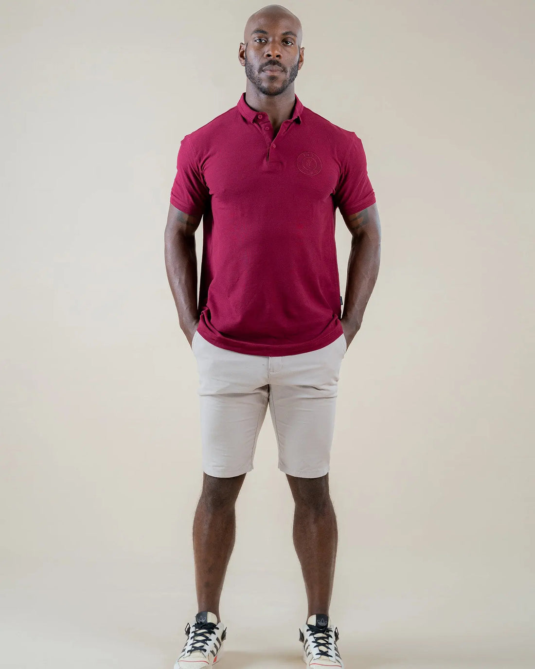 Legacy London | Embroidered Pocket Circle Logo Polo Shirt Legacy London