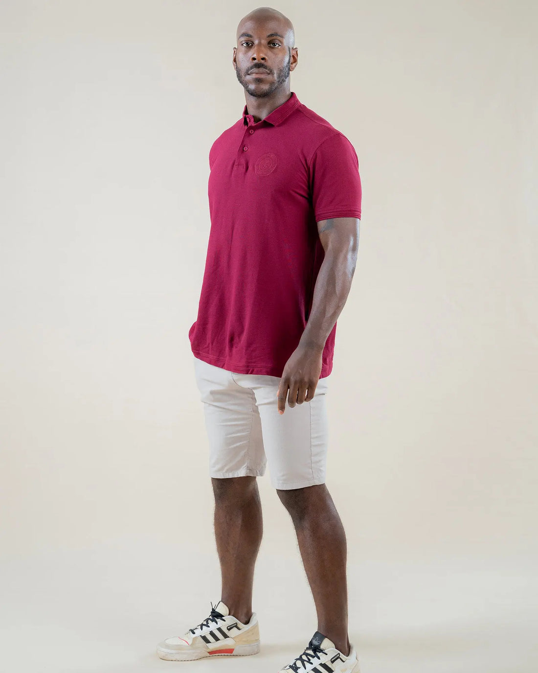 Legacy London | Embroidered Pocket Circle Logo Polo Shirt Legacy London