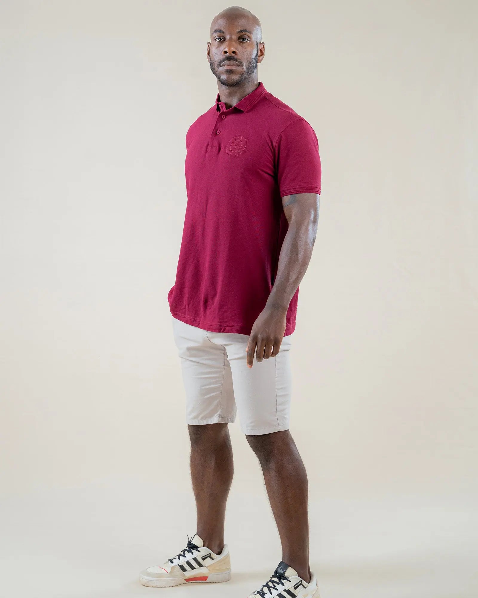 Legacy London | Embroidered Pocket Circle Logo Polo Shirt Legacy London