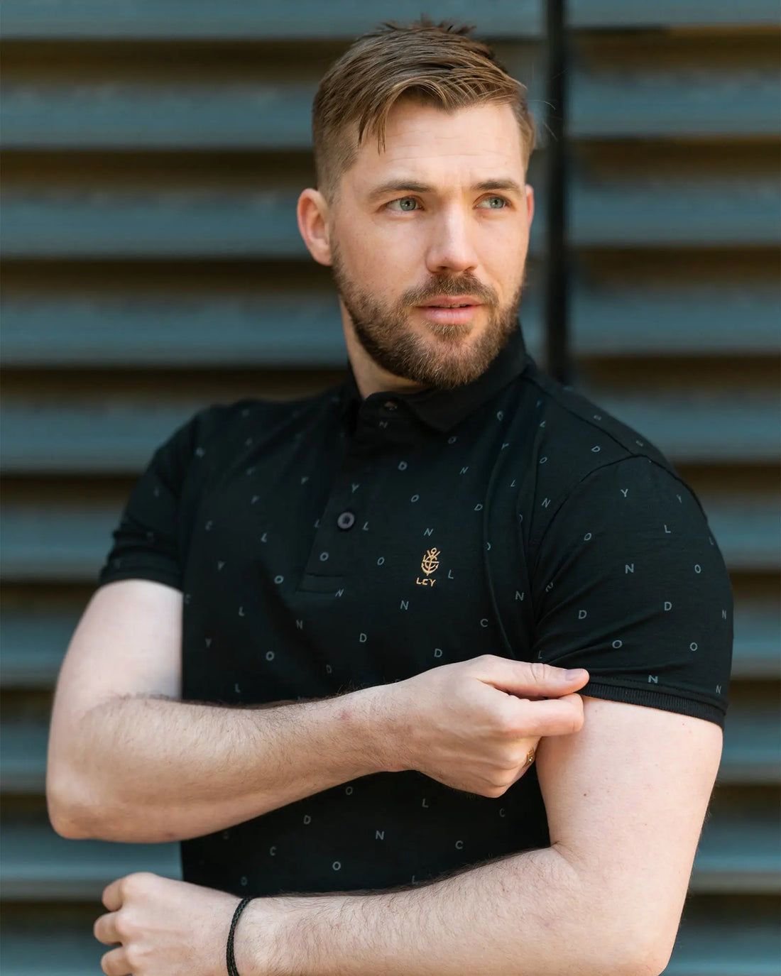Legacy London | Signature London Printed Mens Polo Shirt Legacy London
