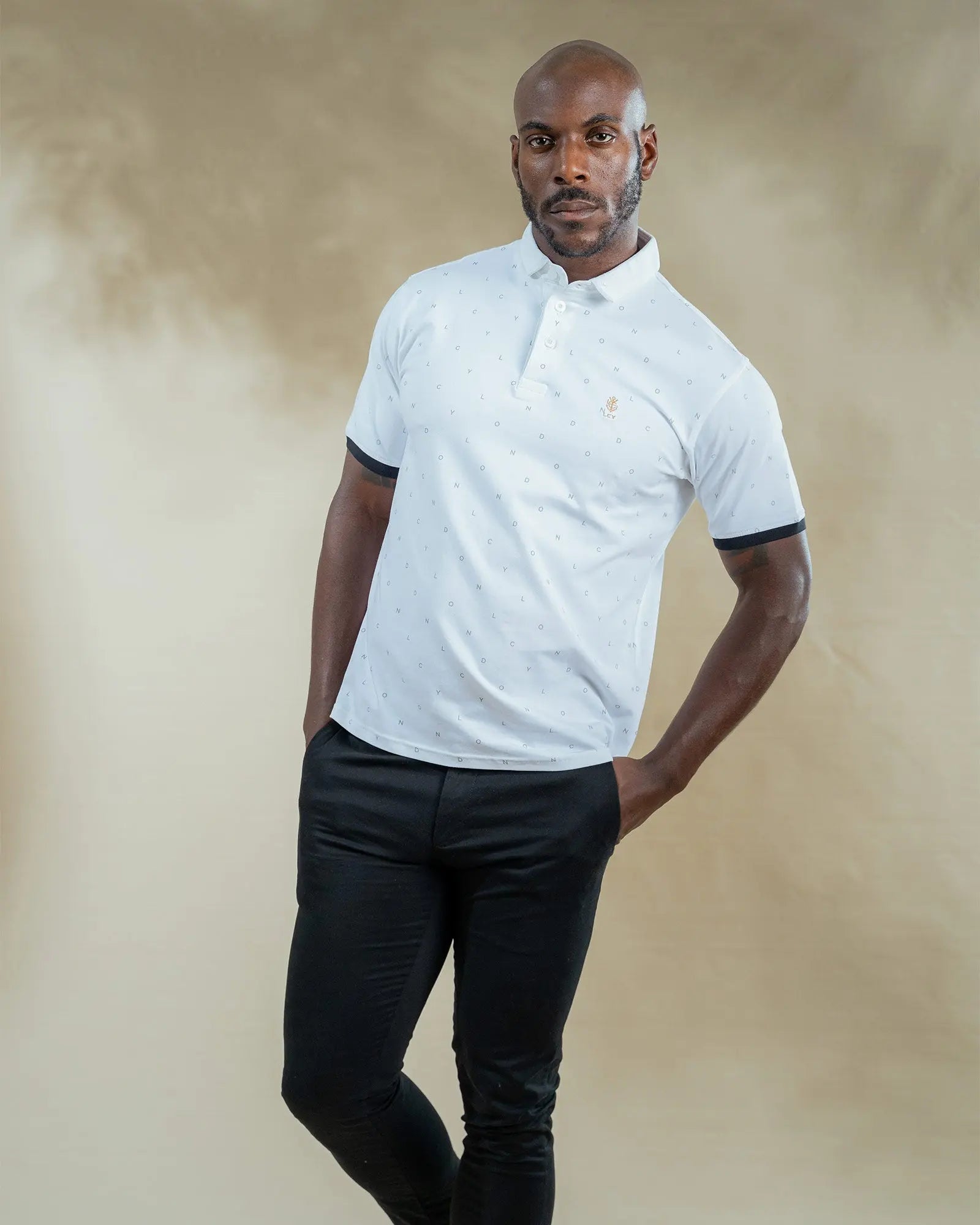 Legacy London | Signature London Printed Mens Polo Shirt Legacy London