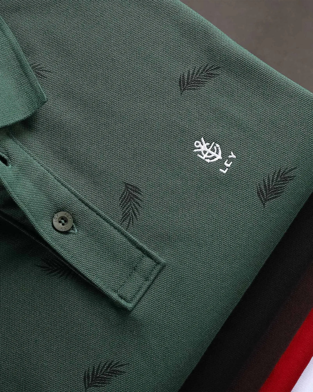 Legacy London | Art of Summer - Tropical Inspired Printed Men's Short Sleeved Polo Shirt Legacy London