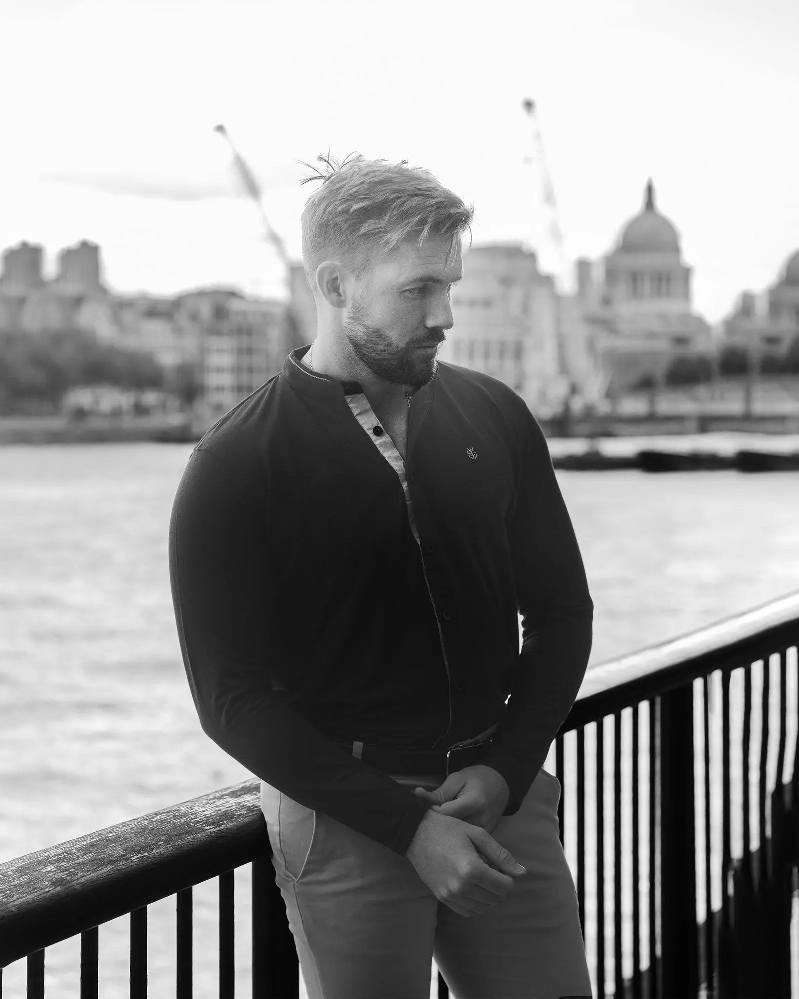 Legacy London | Capsule Collection - Men's Hybrid Long Sleeved Shirt | Full Buttoned Legacy London