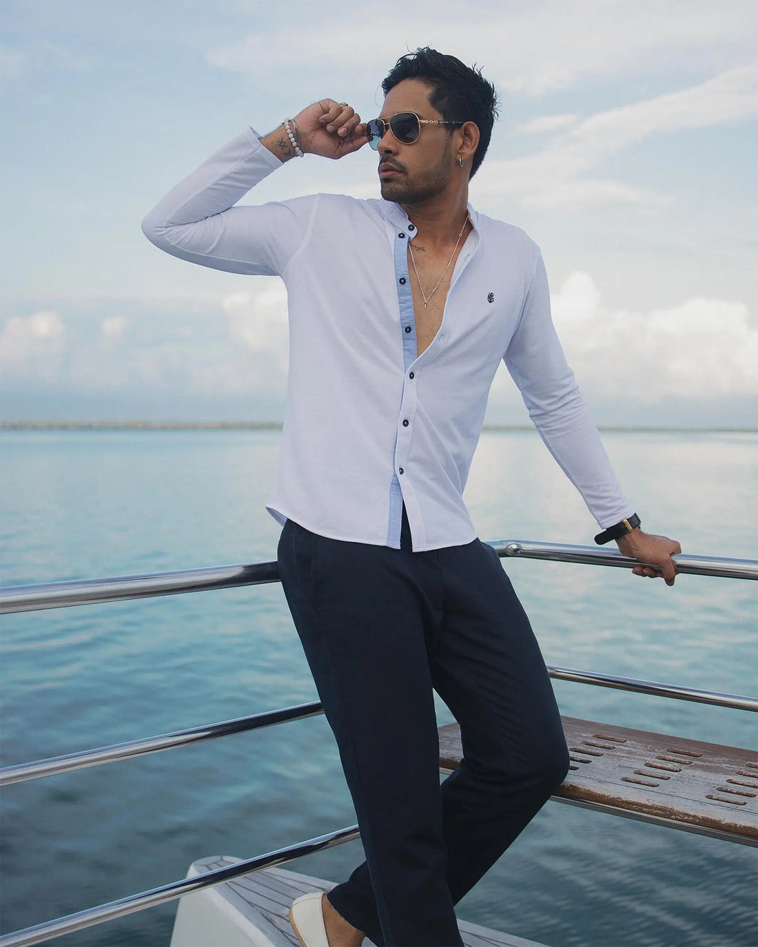 Legacy London | Capsule Collection - Men's Hybrid Long Sleeved Shirt | Full Buttoned Legacy London