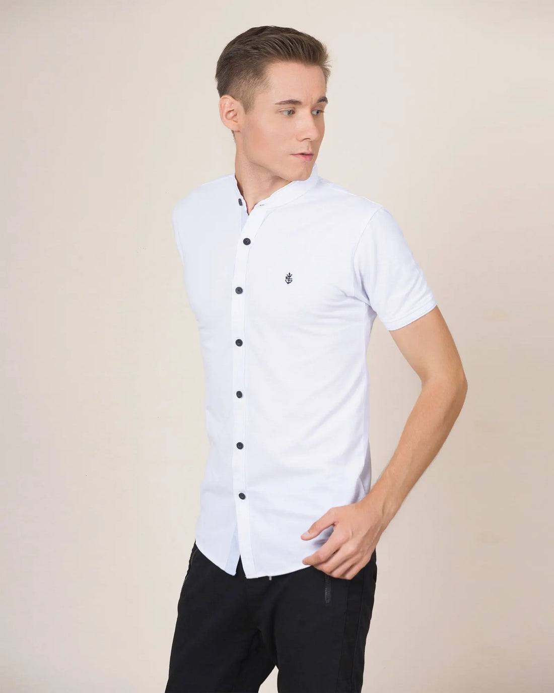 Legacy London | Capsule Collection - Men's Hybrid Short Sleeved Shirt | Full Buttoned Legacy London