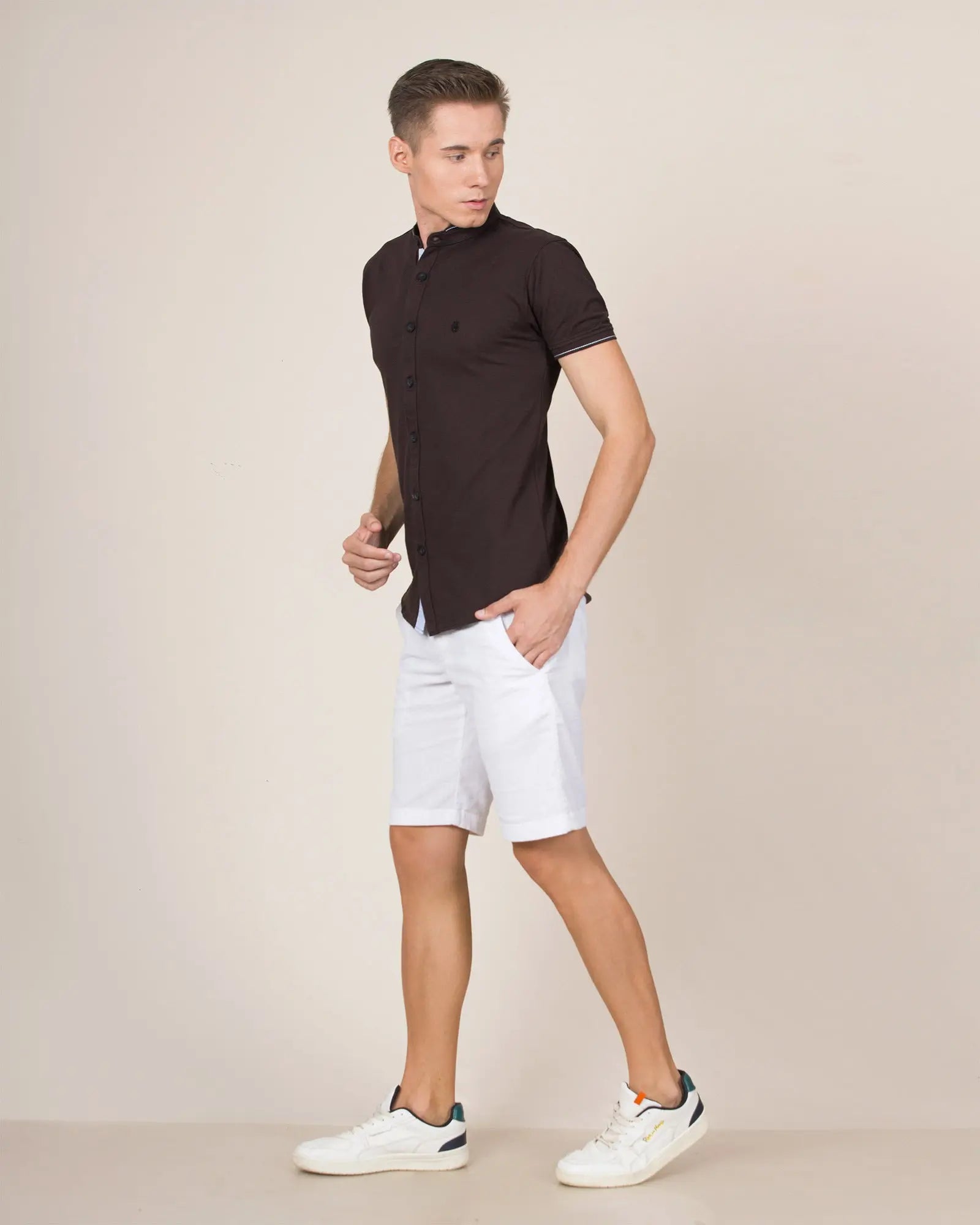 Legacy London | Capsule Collection - Men's Hybrid Short Sleeved Shirt | Full Buttoned Legacy London