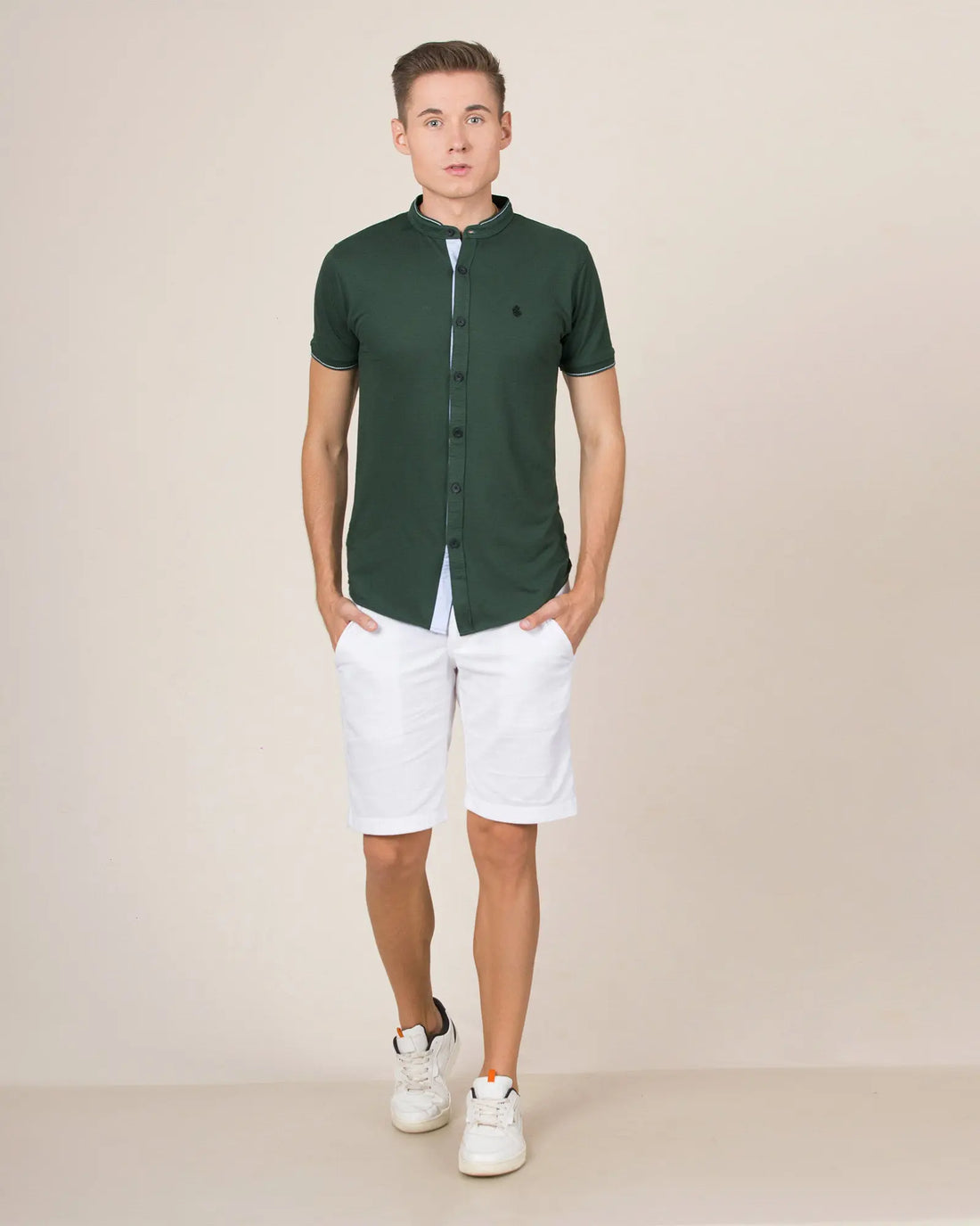 Legacy London | Capsule Collection - Men's Hybrid Short Sleeved Shirt | Full Buttoned Legacy London